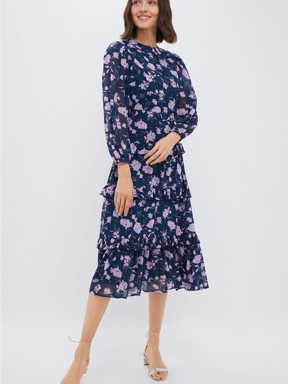 Tuckernuck Hyacinth House NWT Rosalind Dress Navy Medium